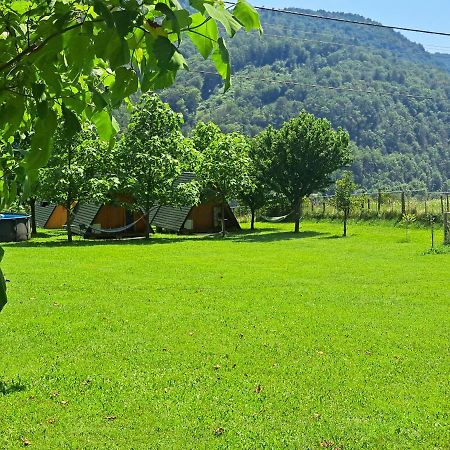 Hotel Glamping Hiske Petrin Tolmin Esterno foto