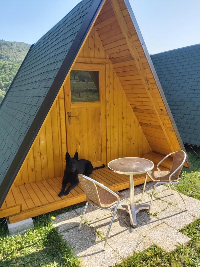 Hotel Glamping Hiske Petrin Tolmin Esterno foto