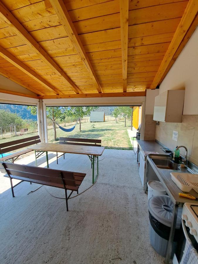 Hotel Glamping Hiske Petrin Tolmin Esterno foto