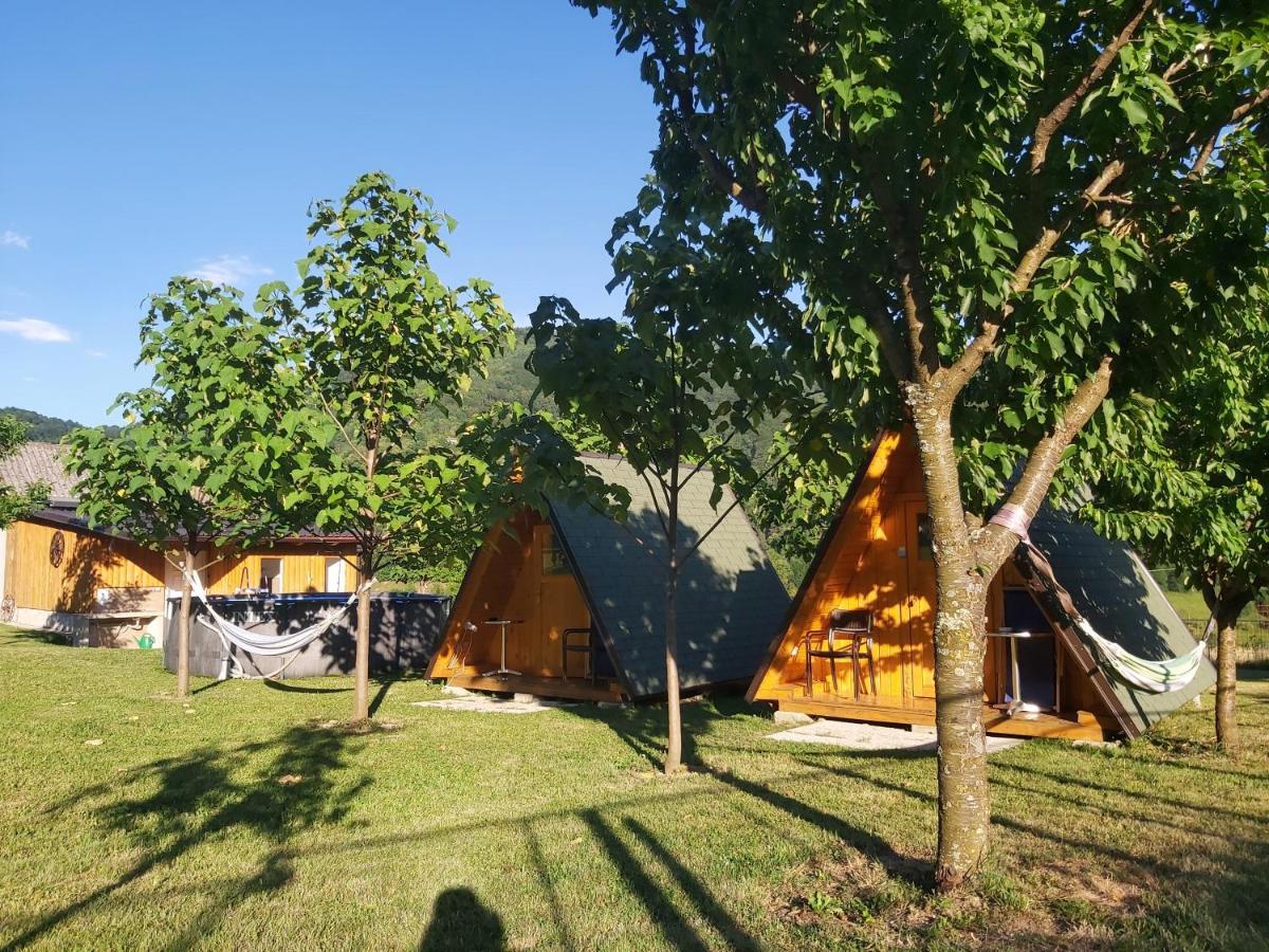 Hotel Glamping Hiske Petrin Tolmin Esterno foto