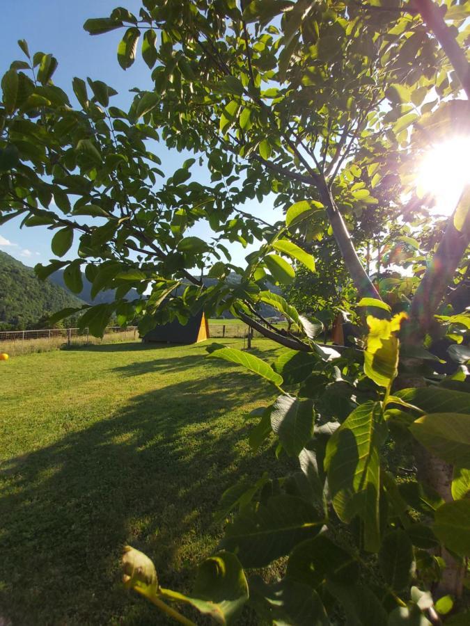 Hotel Glamping Hiske Petrin Tolmin Esterno foto