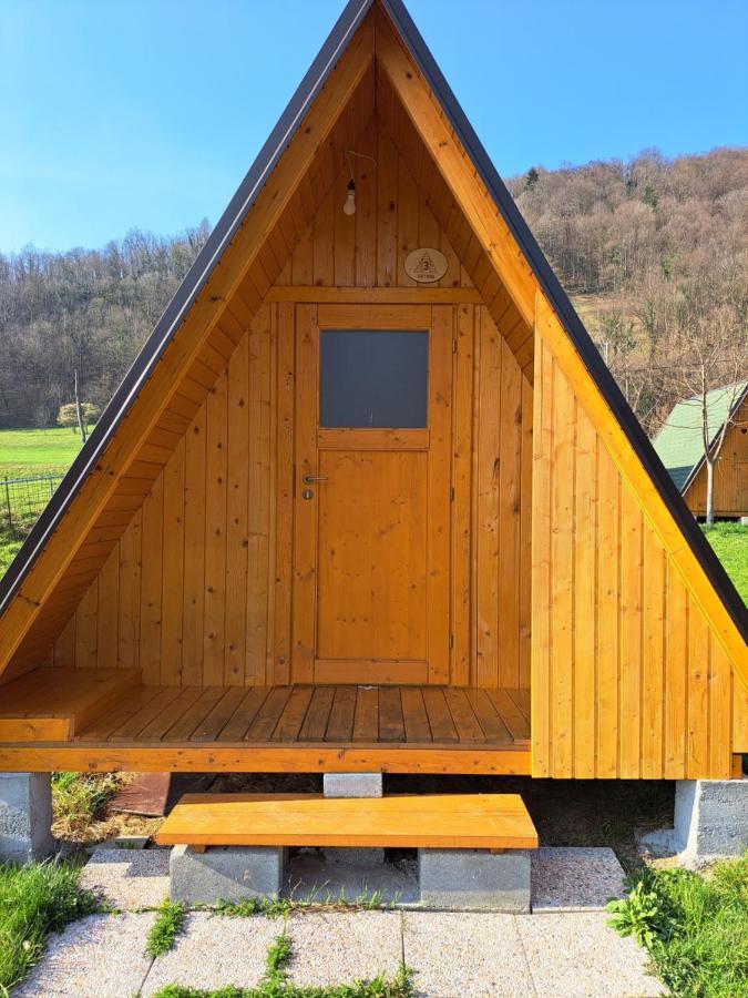 Hotel Glamping Hiske Petrin Tolmin Esterno foto