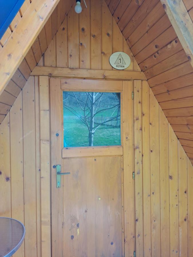 Hotel Glamping Hiske Petrin Tolmin Esterno foto