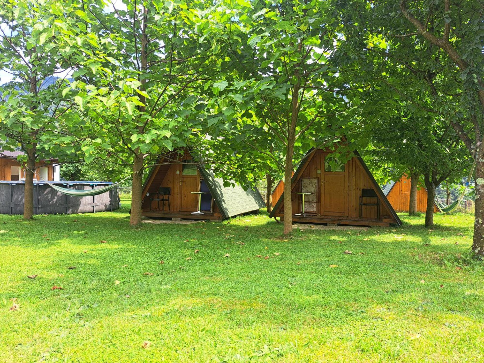 Hotel Glamping Hiske Petrin Tolmin Esterno foto